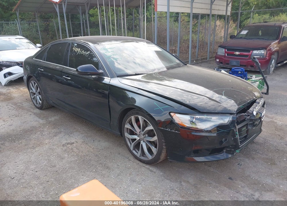 2014 AUDI A6 2.0T PREMIUM VIN: WAUGFAFC0EN095574