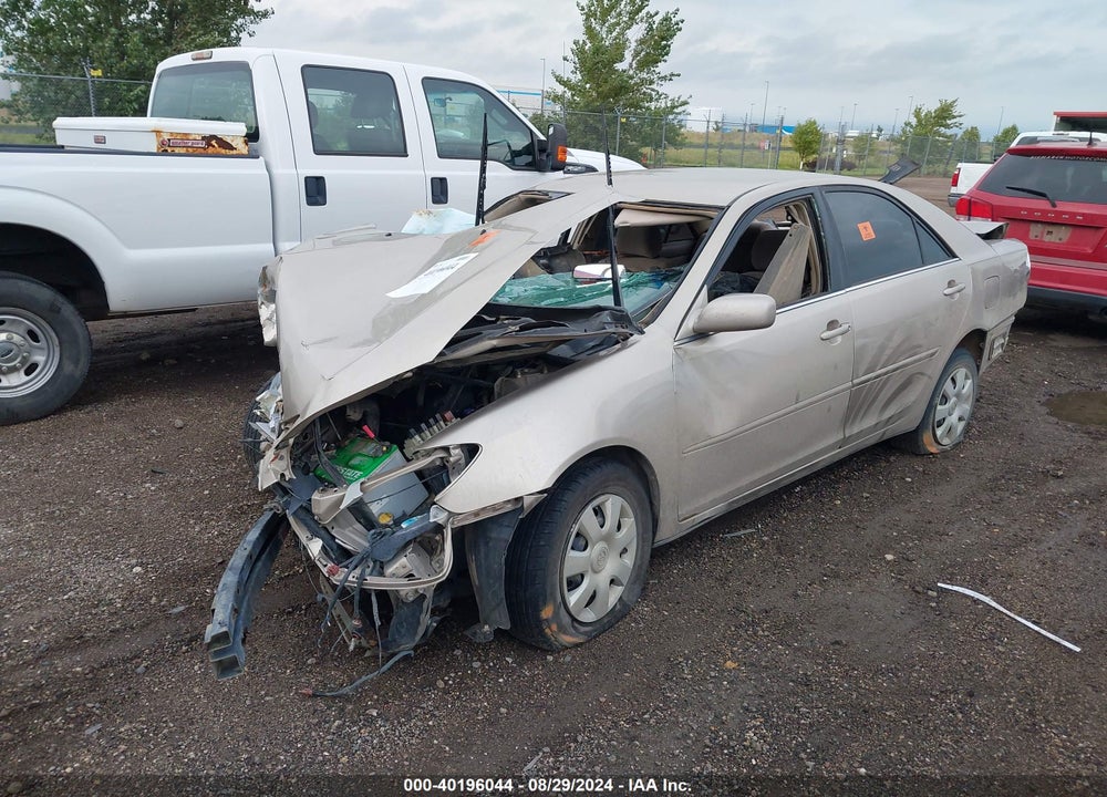 2002 TOYOTA CAMRY LE VIN: 4T1BE32K32U089001