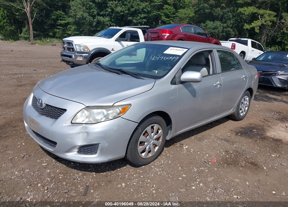 2009 TOYOTA COROLLA LE VIN: 1NXBU40E59Z114786