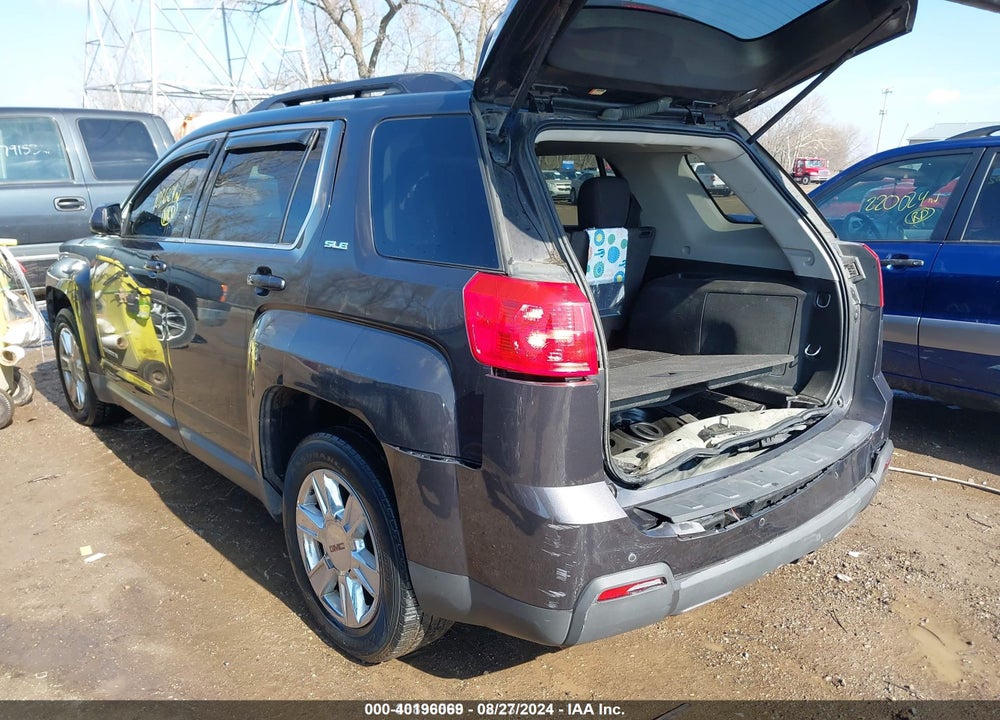 2013 GMC TERRAIN SLE-2 VIN: 2GKALSEK1D6407165