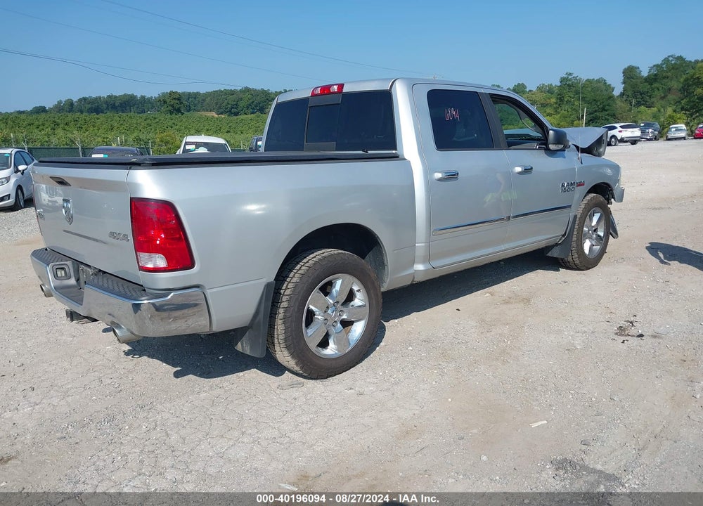 2015 RAM 1500 BIG HORN VIN: 3C6RR7LT9FG709937