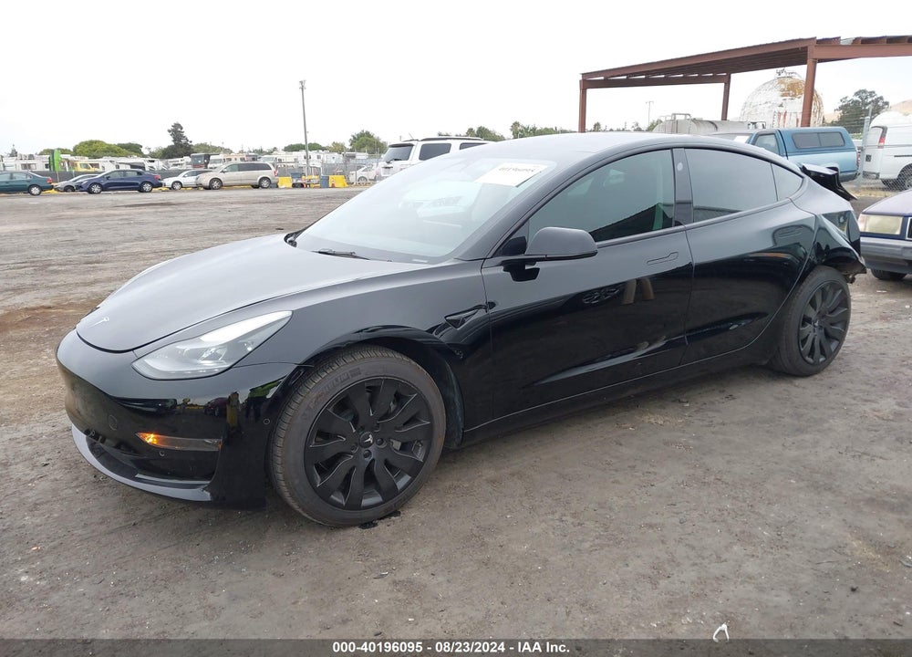 2022 TESLA MODEL 3 REAR-WHEEL DRIVE VIN: 5YJ3E1EA0NF234041