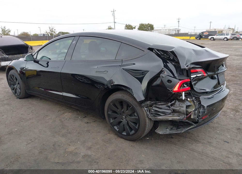 2022 TESLA MODEL 3 REAR-WHEEL DRIVE VIN: 5YJ3E1EA0NF234041