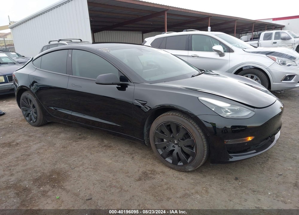 2022 TESLA MODEL 3 REAR-WHEEL DRIVE VIN: 5YJ3E1EA0NF234041