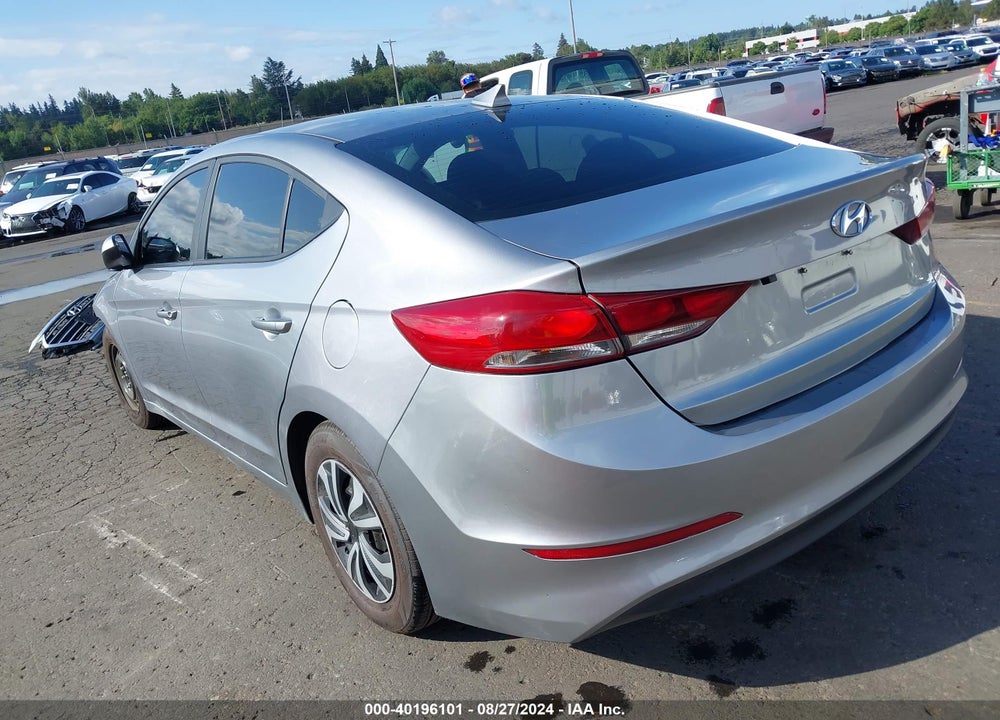 2017 HYUNDAI ELANTRA SE VIN: 5NPD74LF3HH192940