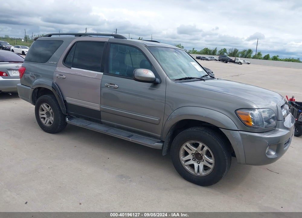 2005 TOYOTA SEQUOIA LIMITED V8 VIN: 5TDZT38A75S254239