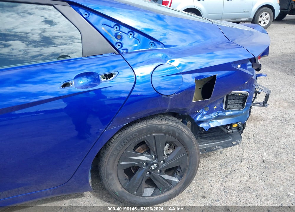 2023 HYUNDAI ELANTRA HYBRID BLUE VIN: KMHLM4AJ6PU084940