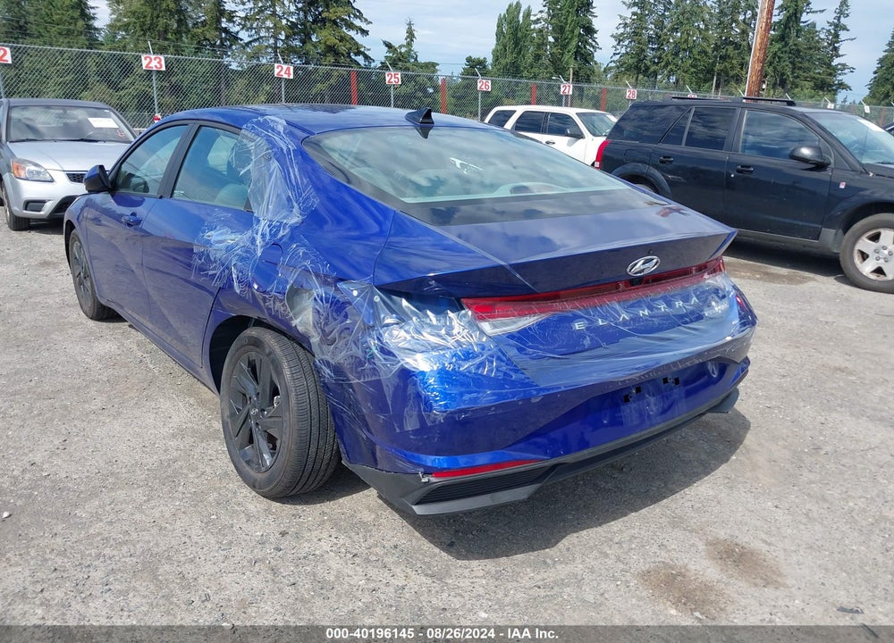2023 HYUNDAI ELANTRA HYBRID BLUE VIN: KMHLM4AJ6PU084940