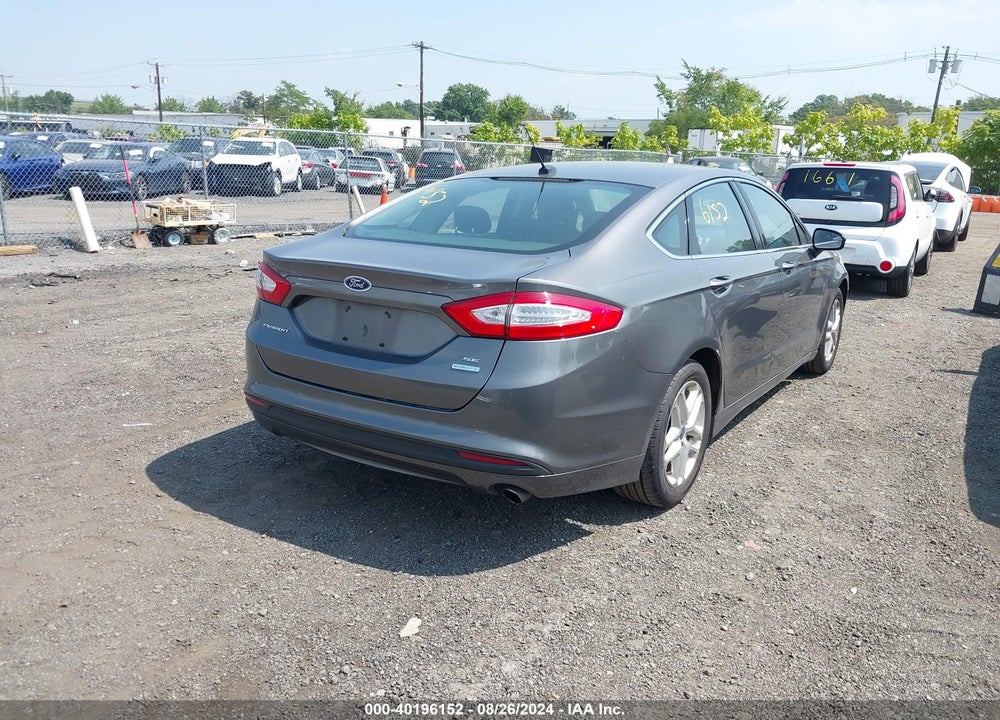 2013 FORD FUSION SE VIN: 3FA6P0HR7DR327662