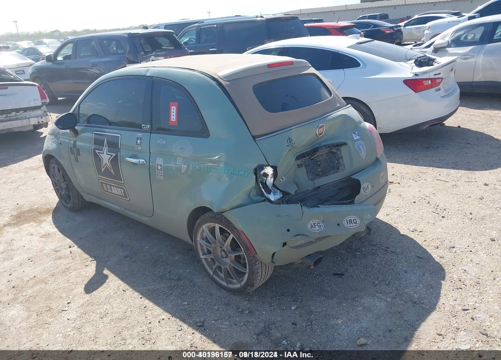 2012 FIAT 500C POP VIN: 3C3CFFDR2CT194808