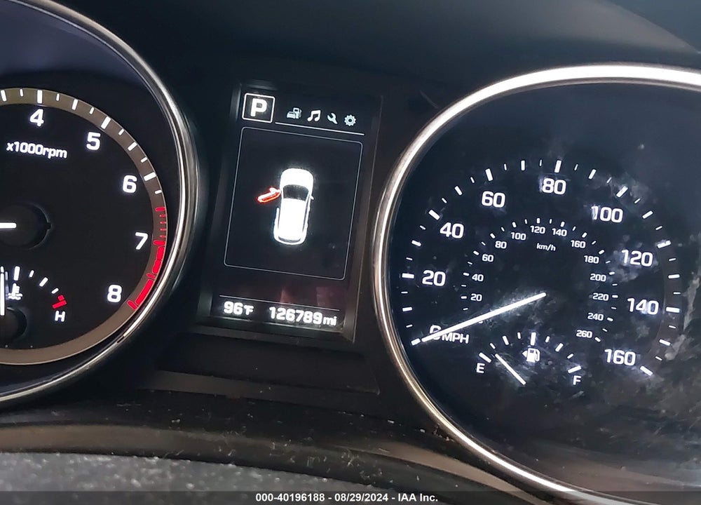 2017 HYUNDAI SANTA FE SE VIN: KM8SN4HF5HU183468
