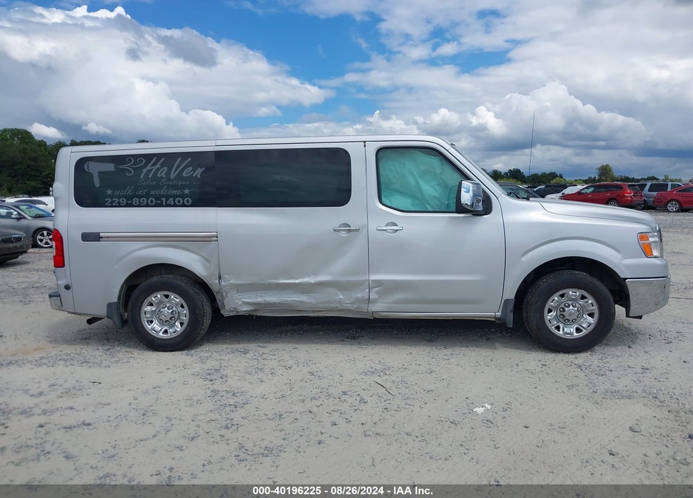 2018 NISSAN NV PASSENGER NV3500 HD SL V8 VIN: 5BZAF0AA8JN850473