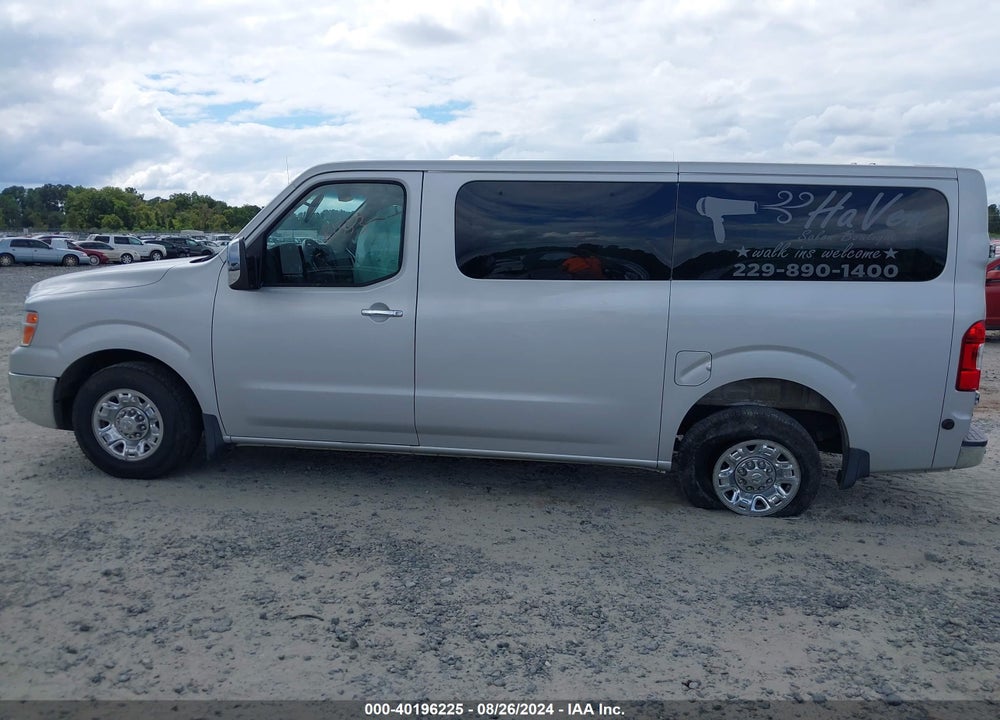 2018 NISSAN NV PASSENGER NV3500 HD SL V8 VIN: 5BZAF0AA8JN850473