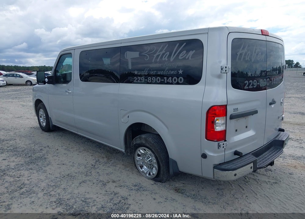 2018 NISSAN NV PASSENGER NV3500 HD SL V8 VIN: 5BZAF0AA8JN850473