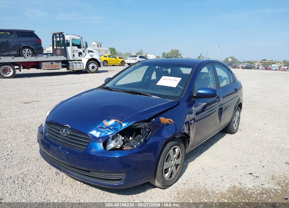 2010 HYUNDAI ACCENT GLS VIN: KMHCN4AC7AU517932