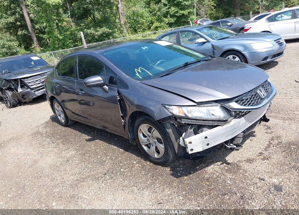 2015 HONDA CIVIC LX VIN: 19XFB2E57FE003191