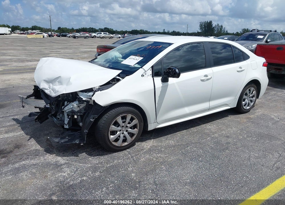 2022 TOYOTA COROLLA LE VIN: JTDEPMAE7N3026121