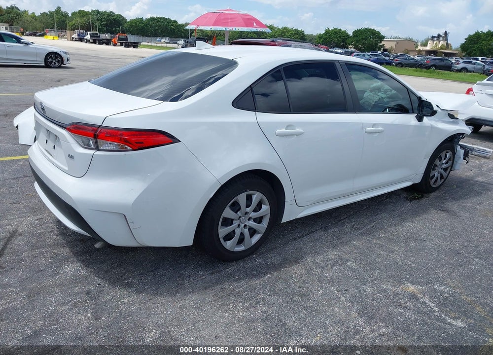 2022 TOYOTA COROLLA LE VIN: JTDEPMAE7N3026121