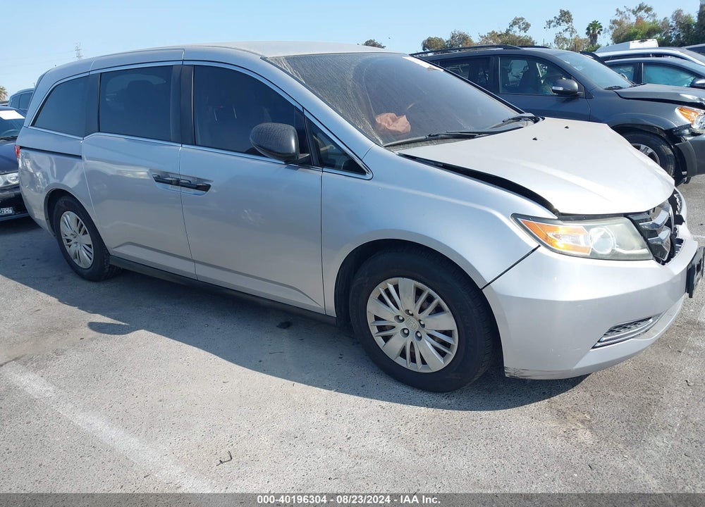 2014 HONDA ODYSSEY LX VIN: 5FNRL5H26EB023860