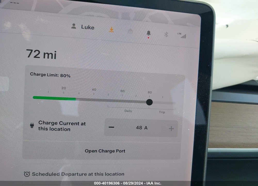 2020 TESLA MODEL 3 PERFORMANCE DUAL MOTOR ALL-WHEEL DRIVE VIN: 5YJ3E1EC5LF805425
