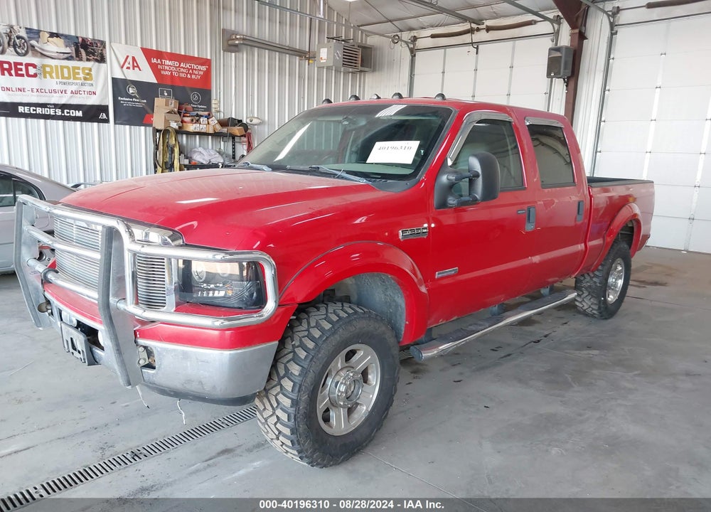 2005 FORD F-350 LARIAT/XL/XLT VIN: 1FTWW31P25ED28584