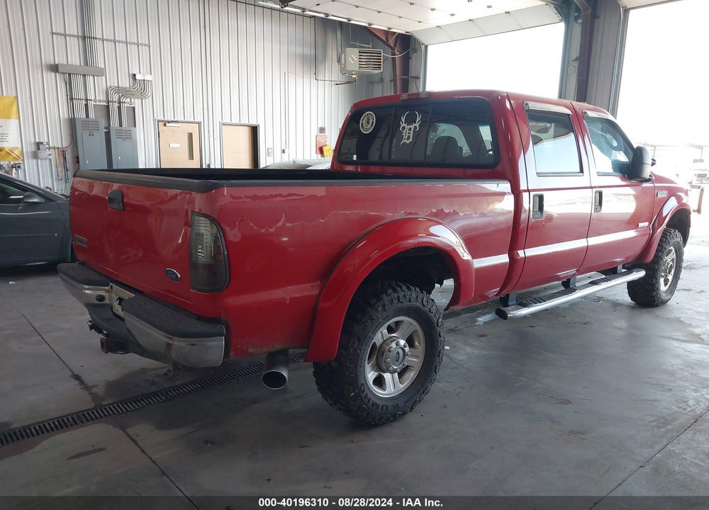 2005 FORD F-350 LARIAT/XL/XLT VIN: 1FTWW31P25ED28584