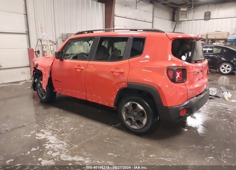 2017 JEEP RENEGADE SPORT 4X4 VIN: ZACCJBAB0HPE74980