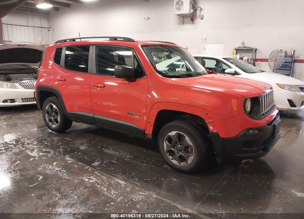 2017 JEEP RENEGADE SPORT 4X4 VIN: ZACCJBAB0HPE74980