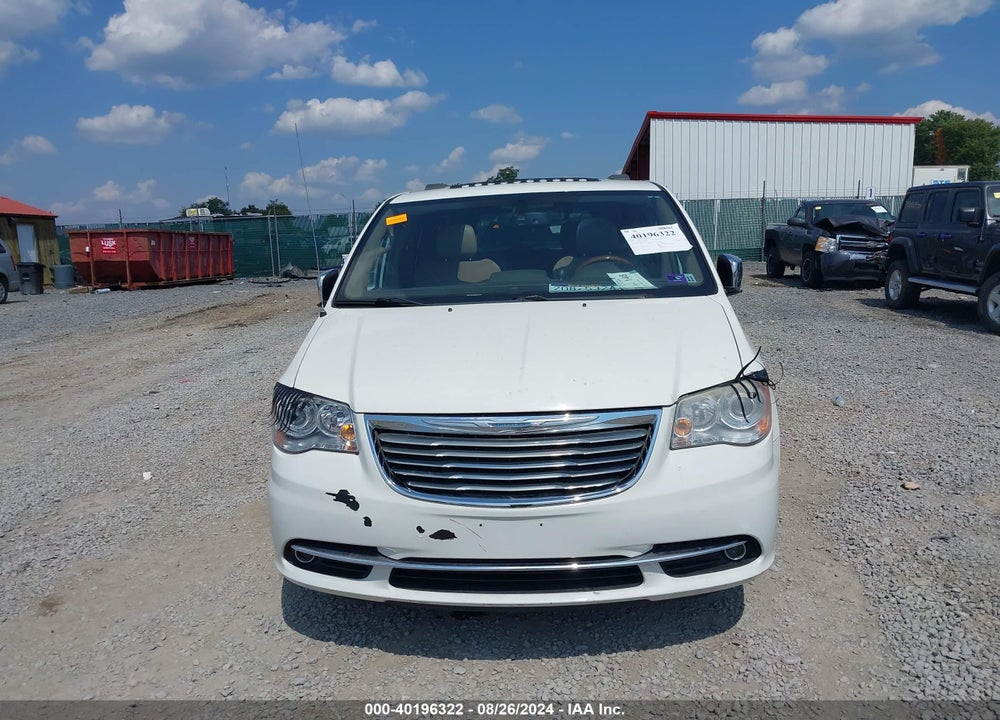 2013 CHRYSLER TOWN & COUNTRY LIMITED VIN: 2C4RC1GG6DR606714
