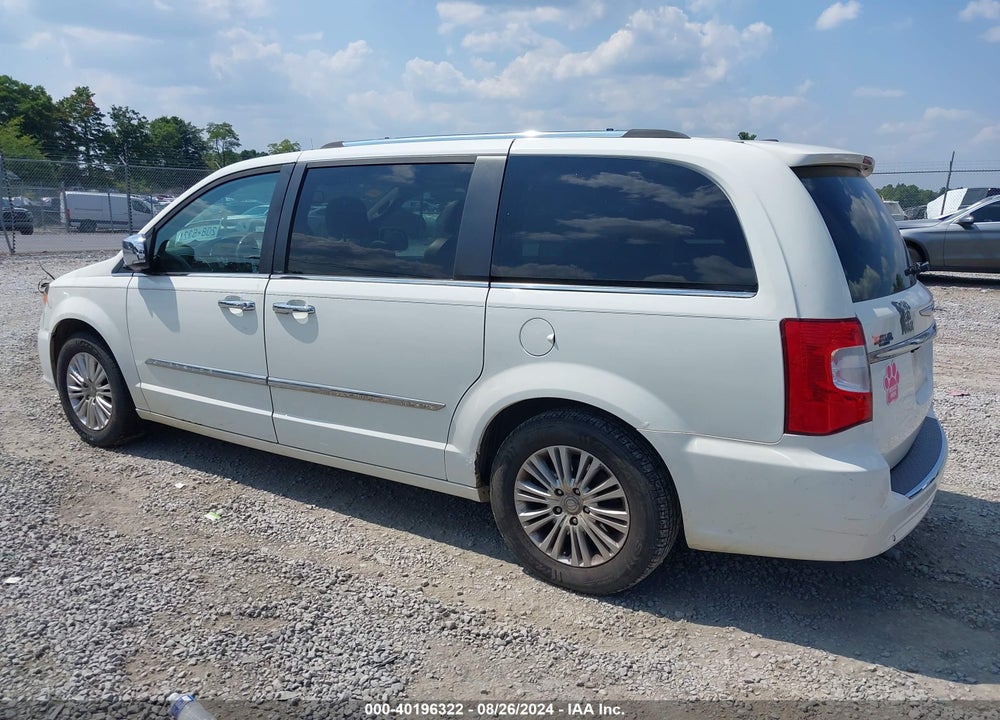 2013 CHRYSLER TOWN & COUNTRY LIMITED VIN: 2C4RC1GG6DR606714