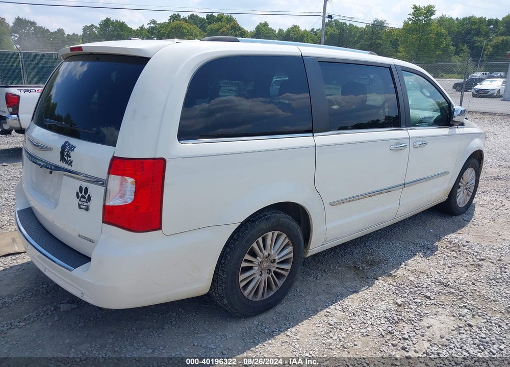2013 CHRYSLER TOWN & COUNTRY LIMITED VIN: 2C4RC1GG6DR606714