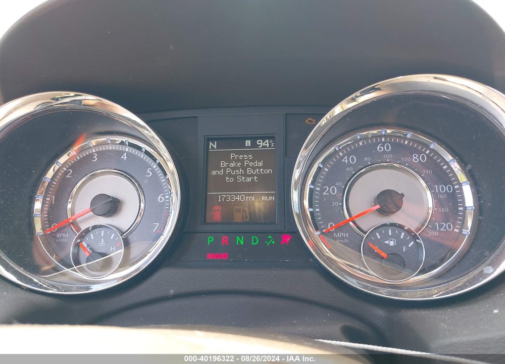 2013 CHRYSLER TOWN & COUNTRY LIMITED VIN: 2C4RC1GG6DR606714