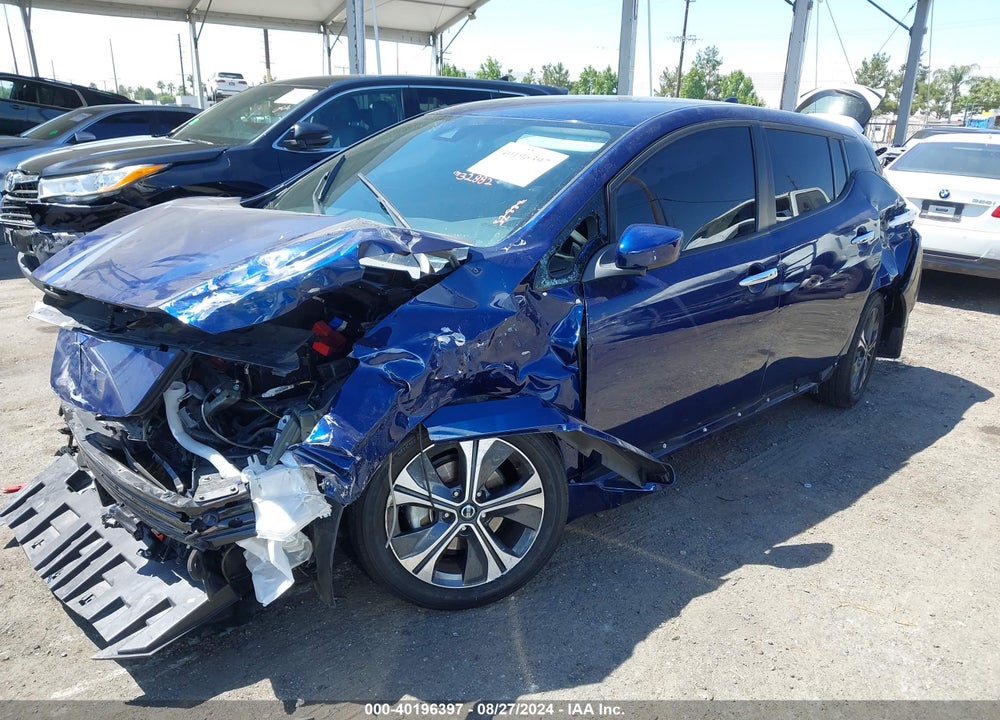 2021 NISSAN LEAF SV 40 KWH VIN: 1N4AZ1CV8MC556851