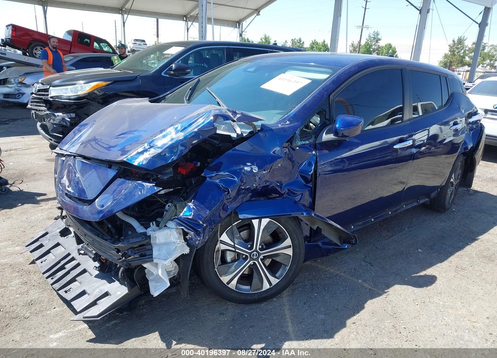 2021 NISSAN LEAF SV 40 KWH VIN: 1N4AZ1CV8MC556851