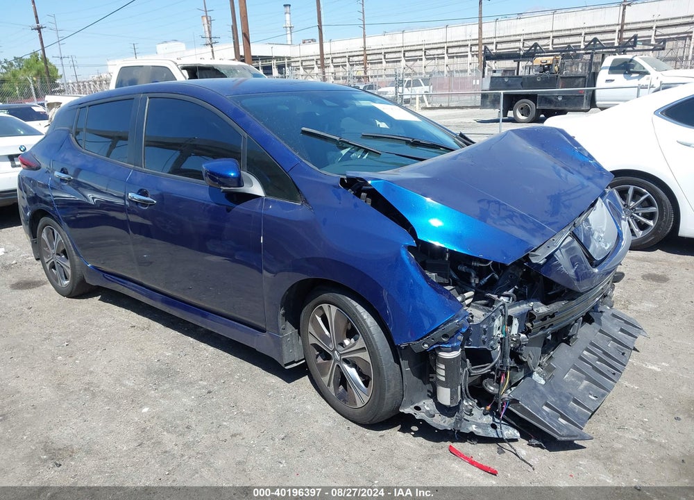 2021 NISSAN LEAF SV 40 KWH VIN: 1N4AZ1CV8MC556851