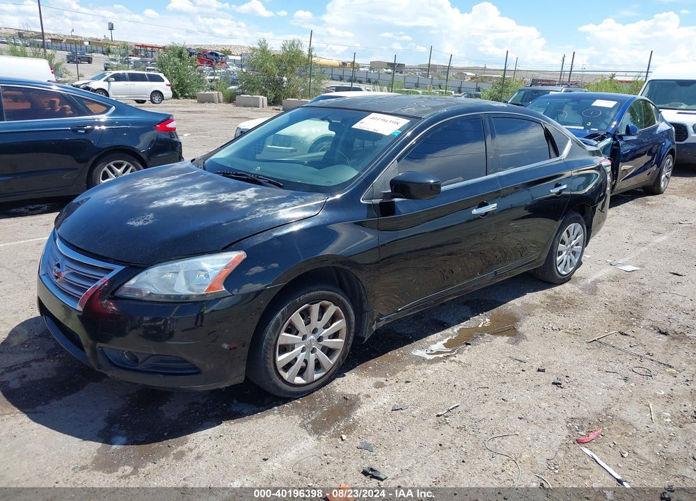 2015 NISSAN SENTRA S VIN: 3N1AB7AP0FY292124