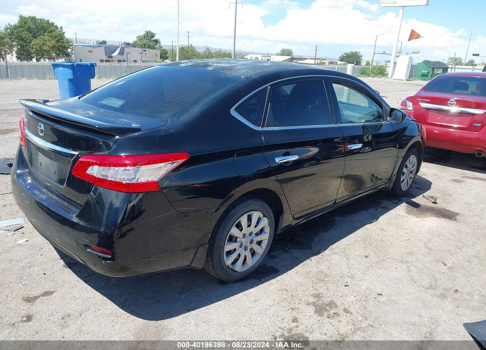 2015 NISSAN SENTRA S VIN: 3N1AB7AP0FY292124