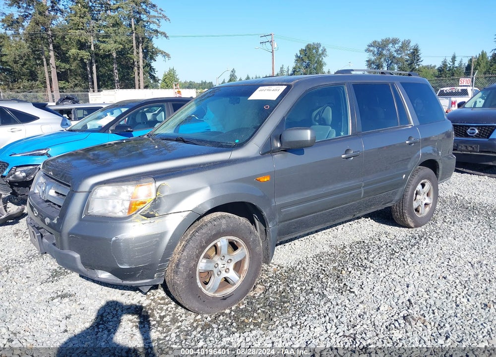 2008 HONDA PILOT SE VIN: 5FNYF18318B047332