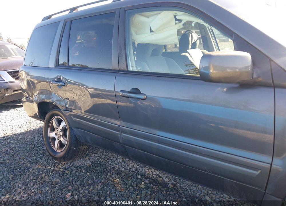 2008 HONDA PILOT SE VIN: 5FNYF18318B047332