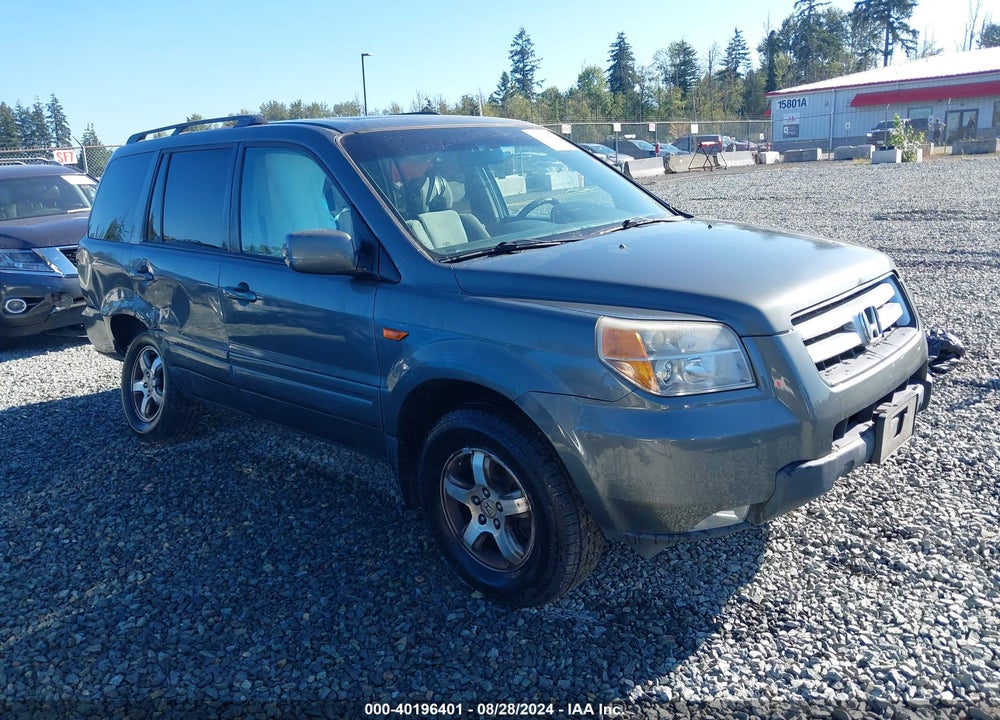 2008 HONDA PILOT SE VIN: 5FNYF18318B047332