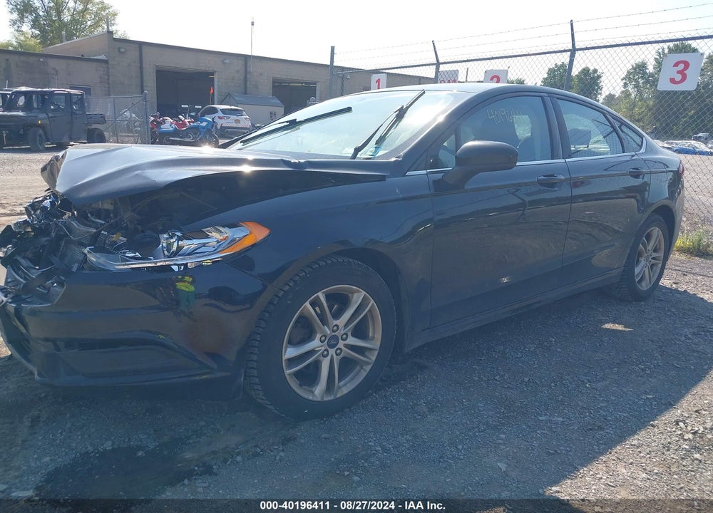 2018 FORD FUSION SE VIN: 3FA6P0HD8JR283137