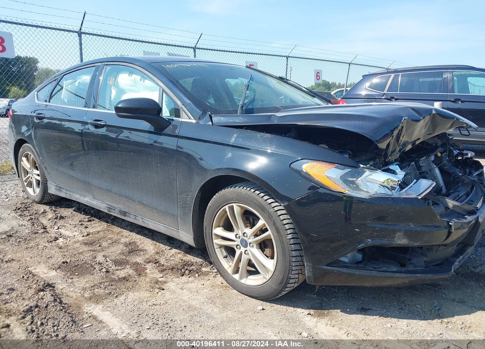 2018 FORD FUSION SE VIN: 3FA6P0HD8JR283137