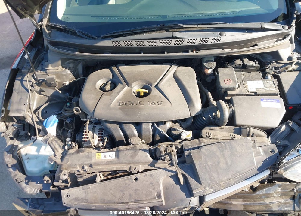 2016 HYUNDAI ELANTRA VIN: KMHDH4AEXGU606092