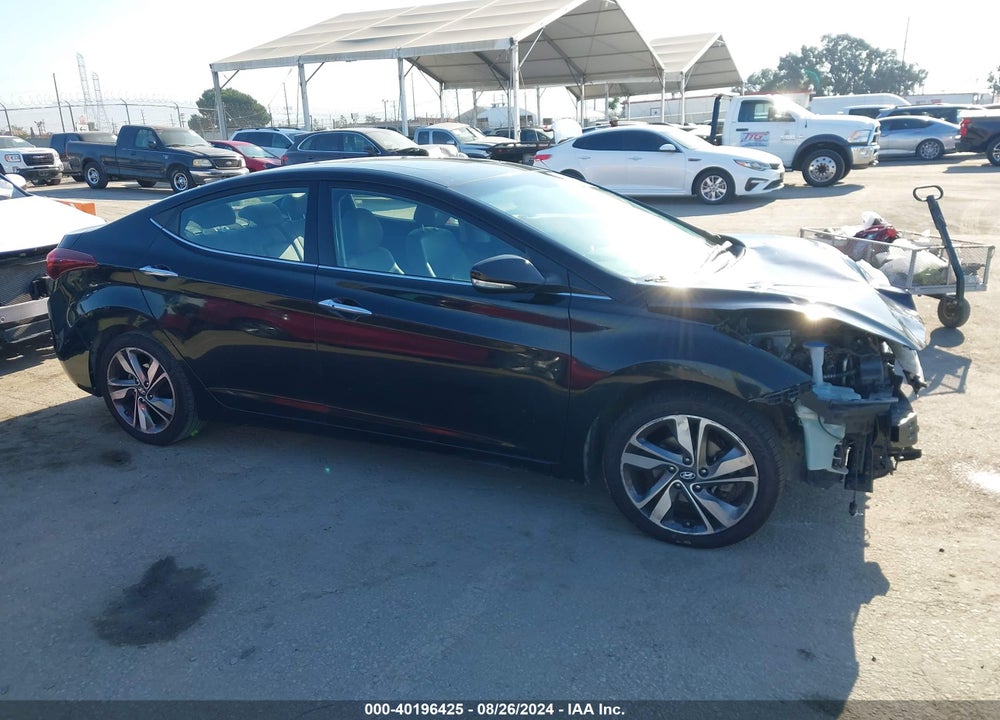 2016 HYUNDAI ELANTRA VIN: KMHDH4AEXGU606092