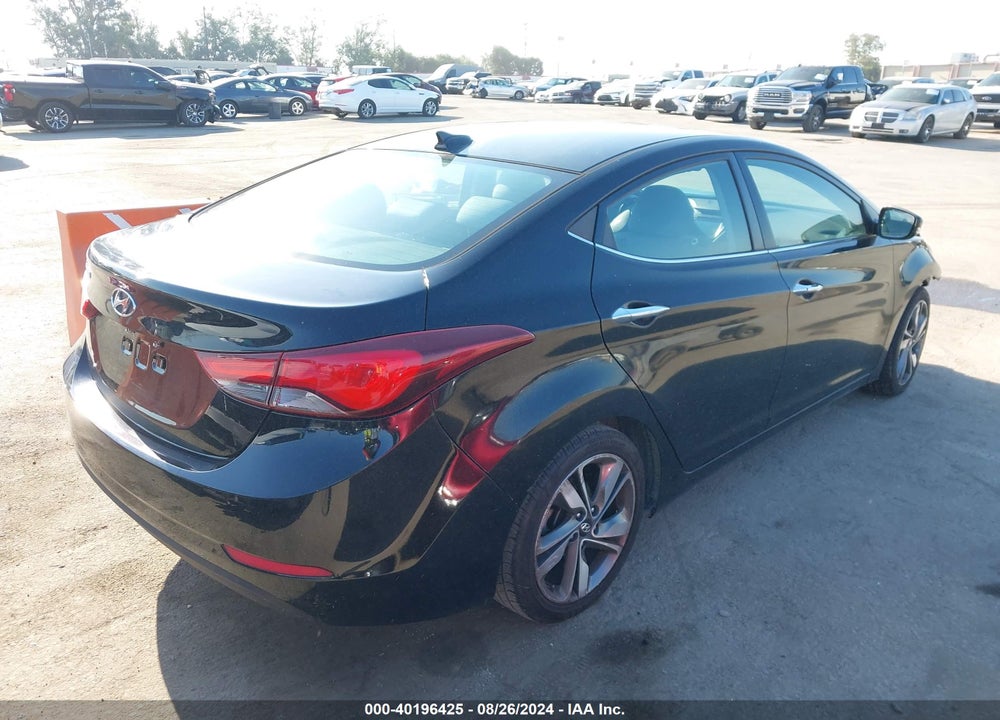 2016 HYUNDAI ELANTRA VIN: KMHDH4AEXGU606092