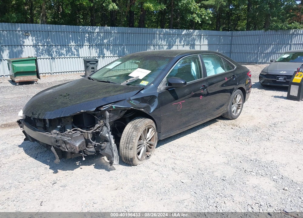 2016 TOYOTA CAMRY SE VIN: 4T1BF1FK8GU167470