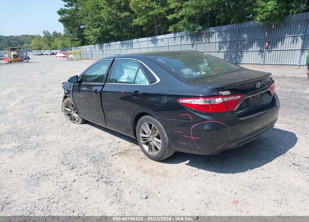 2016 TOYOTA CAMRY SE VIN: 4T1BF1FK8GU167470