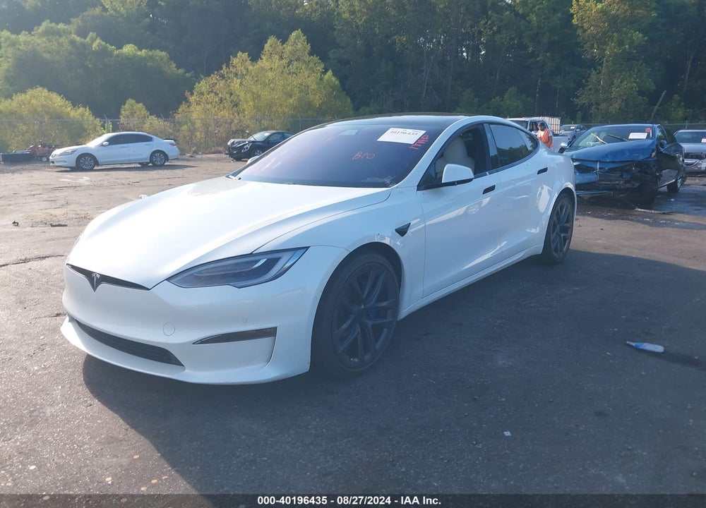 2022 TESLA MODEL S DUAL MOTOR ALL-WHEEL DRIVE VIN: 5YJSA1E56NF472017