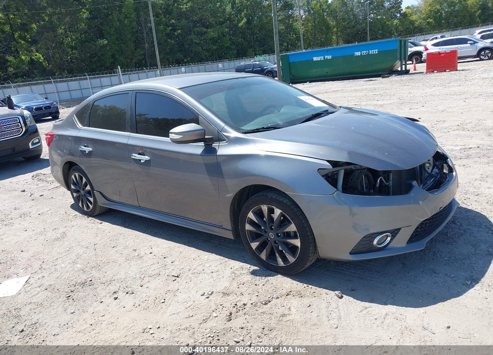 2019 NISSAN SENTRA SR VIN: 3N1AB7AP1KY303478