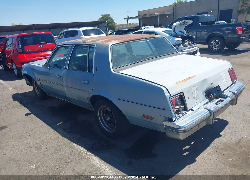 1986 OLDSMOBILE CUTLASS SUPREME VIN: 2G3GR69A1G2344948